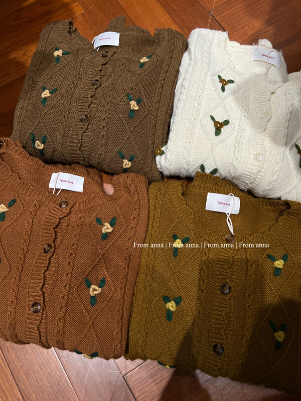 Original price 84.60! 【FROM ANNA】Solid color round neck all-match warm sweater T3040# LSW