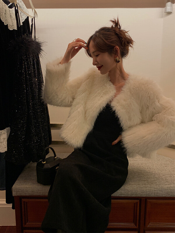 【NEW OPEN】Gentle temperament fashion all-match short coat HW80830# ZXX