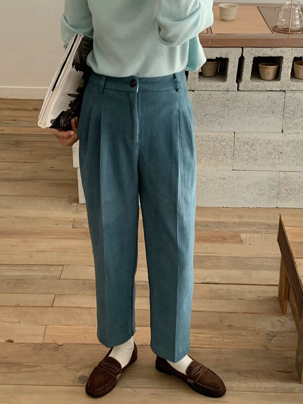 8 color explosion models must be upgraded!  【EVER TRUE】Corduroy version winter loose and slim cigarette pipe casual pants 33662# CLS