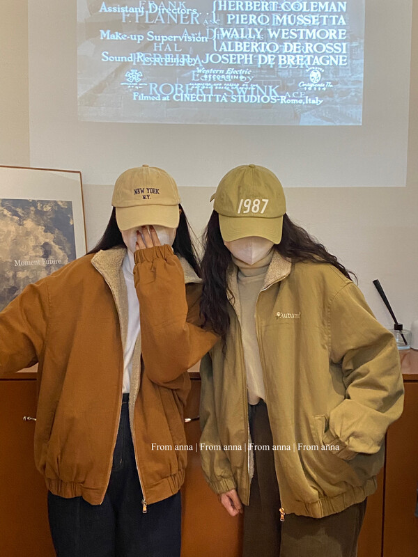 【FROM ANNA】 Korean casual loose short coat T3130# LSW
