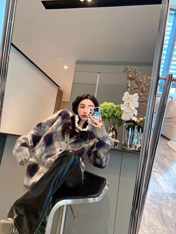 【NANCY】Korean Retro Lazy Knit Cardigan M3916# WPL