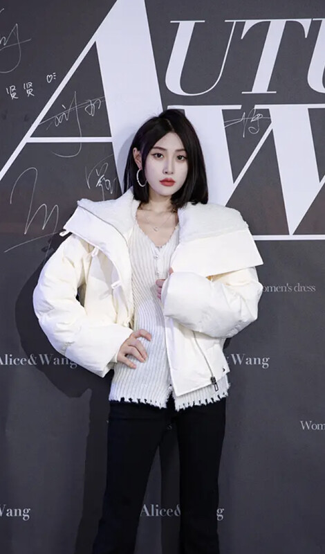 【SAVAGE】Korean all-match large lapel warm padded jacket S1503# WPL