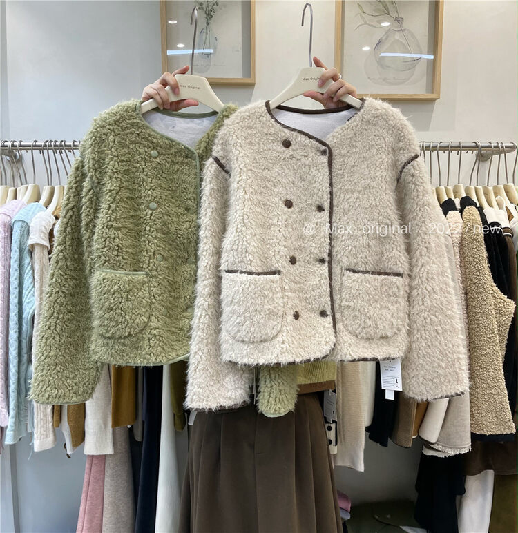 【MAX ORIGINAL】Fresh wool all-match short coat 99017# HBX