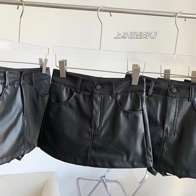 【JULIA】Fashion Leather Versatile Culottes 699# PCZ