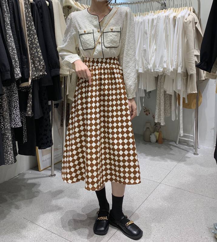 Original price 77.83! 【UONE】Slim and simple temperament skirt 97901# LSL