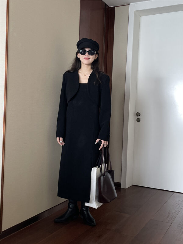 【TN】Sleeveless slim solid color dress 8143# CLS