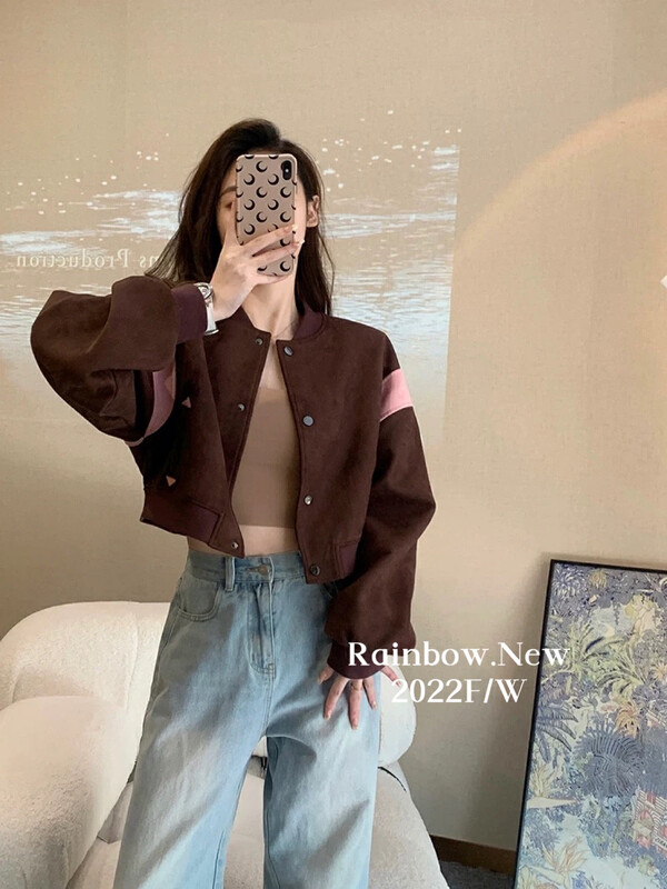 【MEET RAINBOW】Korean Fashion Jacket 03025# LSL