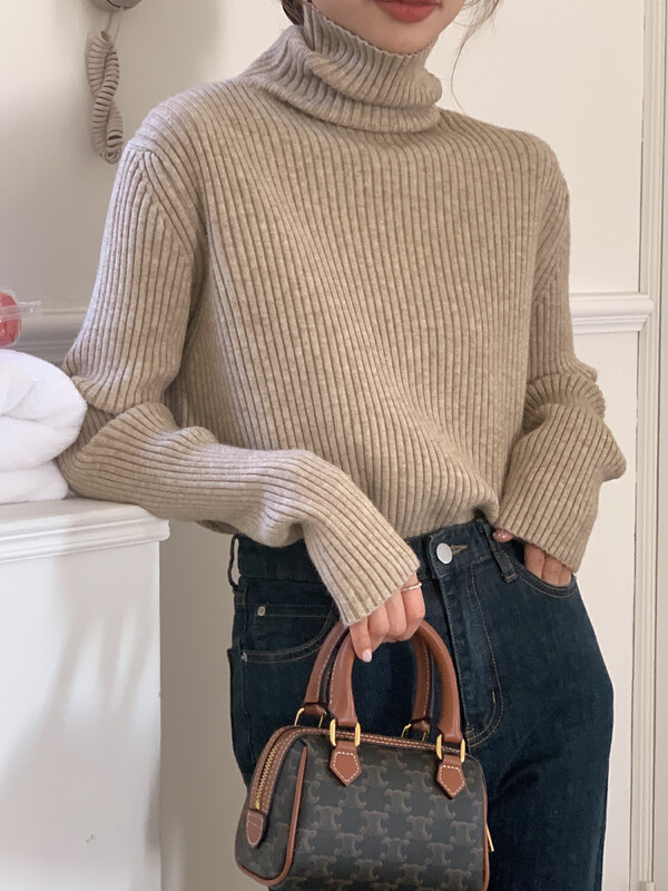 【LOVELY/SHMILY】Basic all-match Ken pit knitted temperament sweater sweater M0926