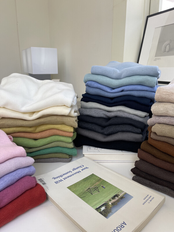 [ON LINE] Explosive running volume 39 colors wool delicate and soft all-match turtleneck sweater containing 6 wool 98658