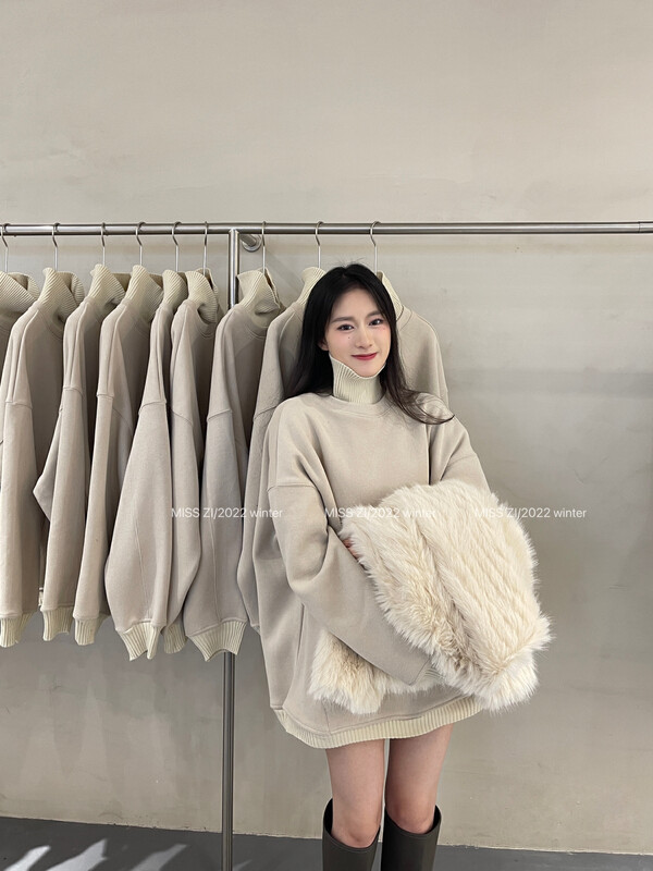 【MISS ZI】Korean Turtleneck Sweater 3503# CQW