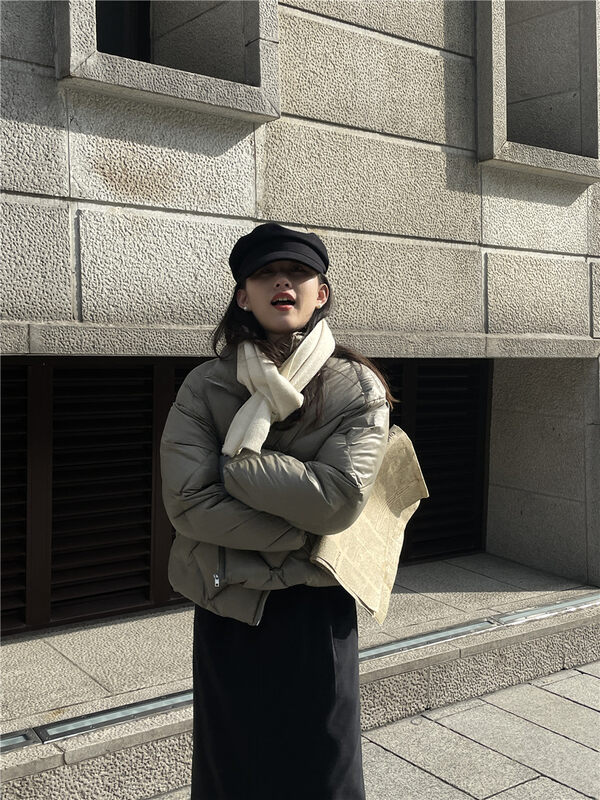 【TN】Casual stand collar zipper simple warm down jacket YS2-W275# CLS