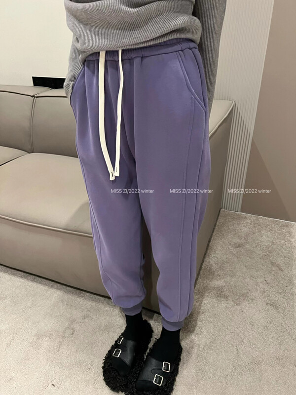 【MISS ZI】Korean style casual sweatpants casual pants (with waist rope) 3527