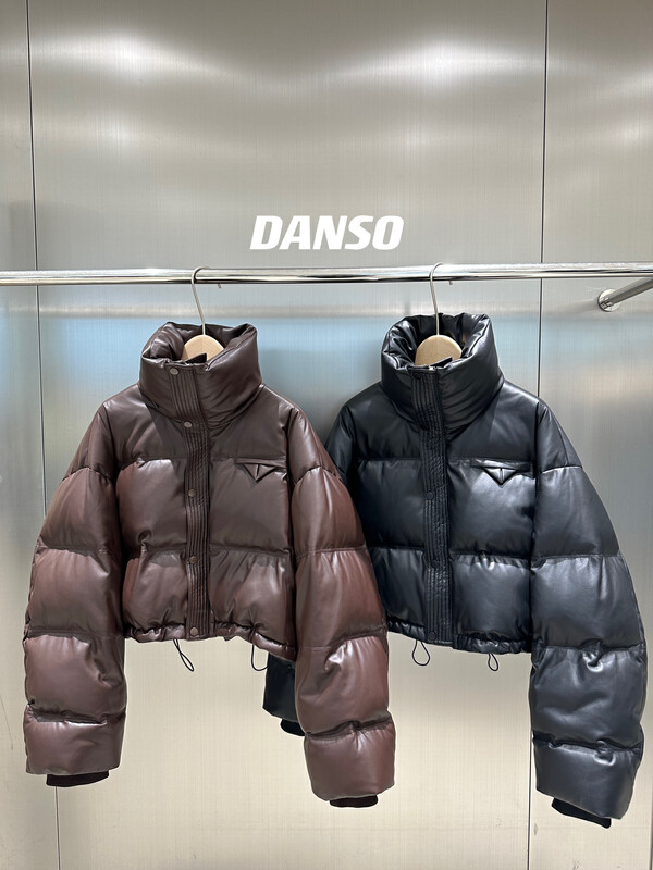 【DS】Winter new style foreign style short thickening and age-reducing warm padded jacket 57041D# JHY
