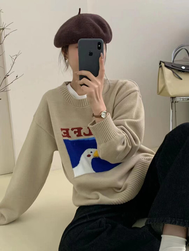 【SUSAN】Duck cute all-match warm sweater 82232# LSW