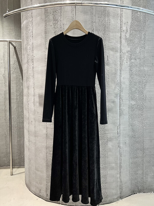 New in autumn!【DS】Simple and versatile dress 52144D# JHY