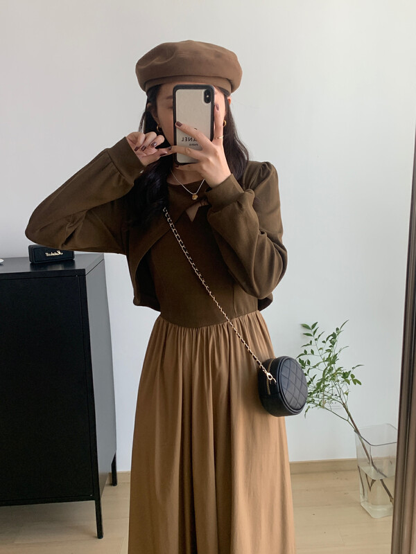 【VICTORY.2】Simple Versatile Shirt + Solid Color Loose Dress Suit 2020# WPL