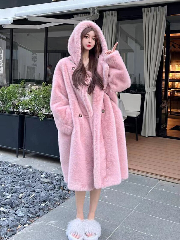 【L.L STUDIO】Korean Style Fashion Loose Coat 78463# PCZ