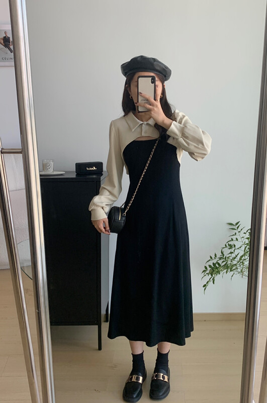 【VICTORY.2】Simple and versatile small shirt + waist dress suit 2026# WPL