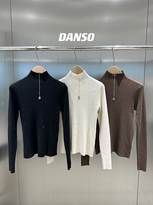 New in winter!【DS】half turtleneck sweater M-6461D# JHY