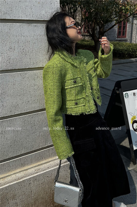 【OPEN】Korean version of Xiaoxiang style short coat 9071# OZQ