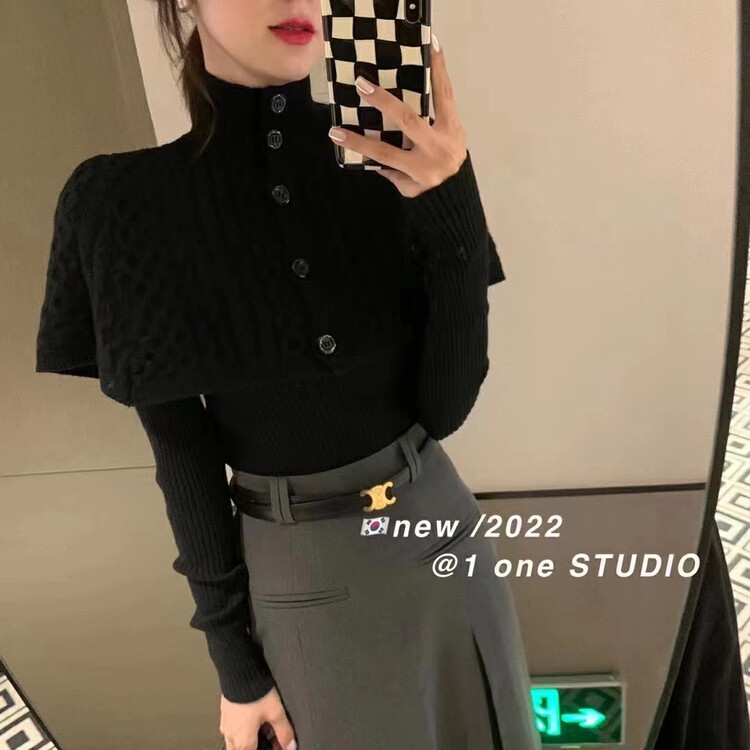 [Y.JIA] Korean style all-match design knitted sweater 890