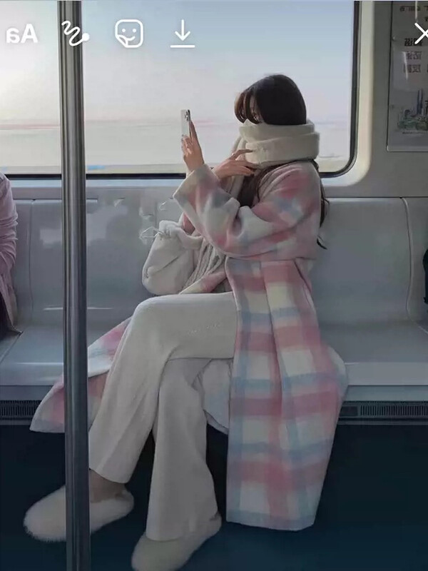 【L.L STUDIO】Korean Style Loose Sweet Coat 78313# PCZ