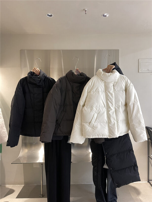【IN.CHOOSE U】Korean version all-match loose comfortable warm down jacket (90 white duck) 67359# CQW