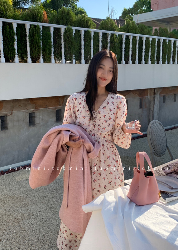 【TABMINI】Fashion Floral Girl Dress Q11523-F# WPL