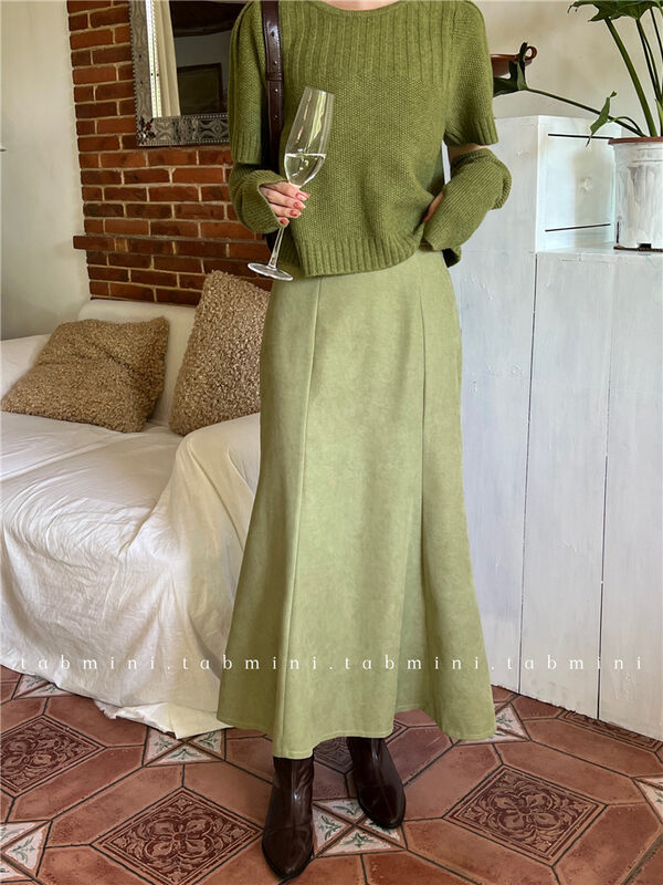 [TABMINI] Temperament slim fishtail skirt 11406-G# LXC