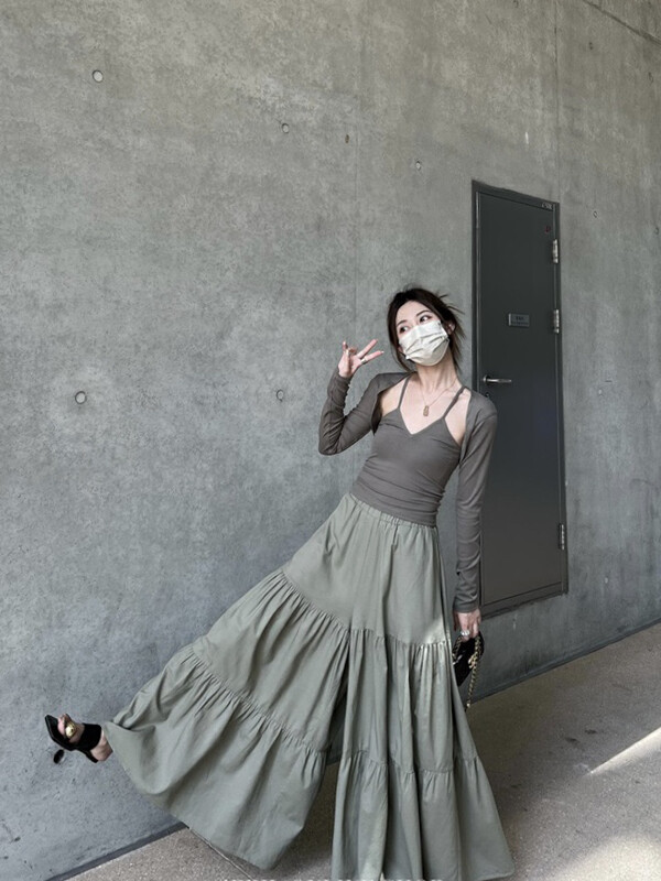 Original price 66.55! New in autumn! [WGWE] Design loose cotton linen wide-leg casual pants 2534# FHX