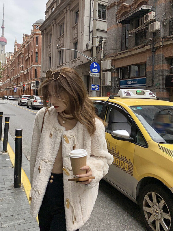 【BY】Thickened furry short jacket 4880# HJY