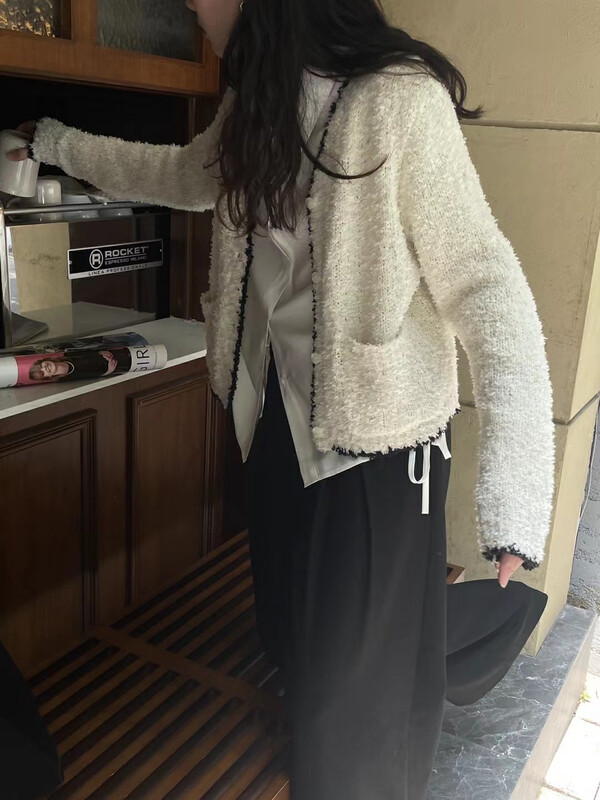 New in Autumn! 【TN】Small Xiangfeng Knitted Cardigan 9094# CLS