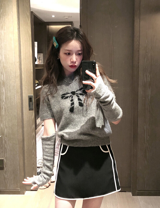 【WGWE】Sweet and Spicy Warm Sweater with Pullover Niche Design 2932# FHX