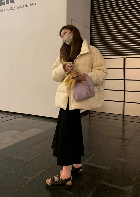 【ARE STUDIO】Pure color high waist all-match skirt 92632# OZQ