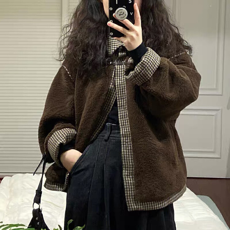 【BY】Loose design short jacket 7455# HJY