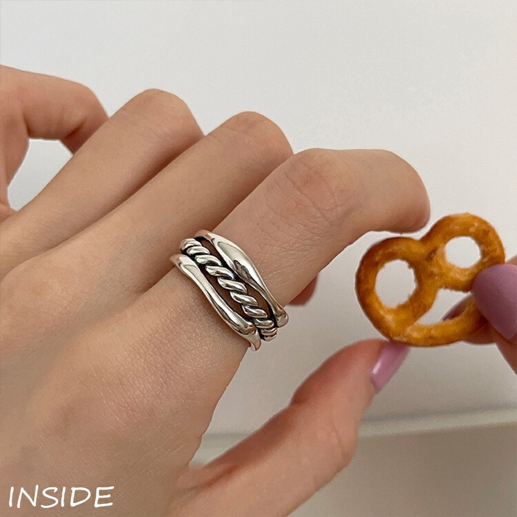 [INSIDE] Niche Design All-Match Ring (Random with Box) (Two) J3700# ZXL