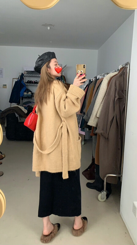 【WGWE】Korean style loose lazy wind short coat 3035# FHX
