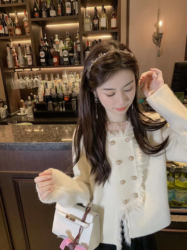 【ARE STUDIO】Korean style long-sleeved all-match knitted cardigan 92679# OZQ