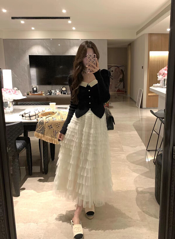 【ARE STUDIO】Designed high waist pleated skirt 92605# OZQ