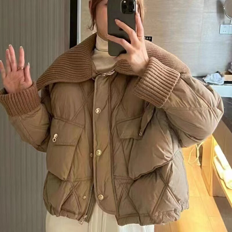 【I-D】Korean style all-match warm down jacket Y9031# L