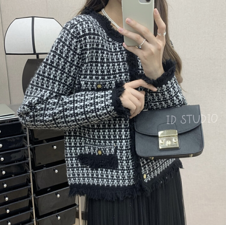 【I-D】Korean style short jacket Q3199# L