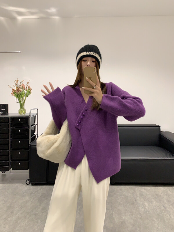 【VANESSA】Korean fashion small design warm sweater 8390# OZQ