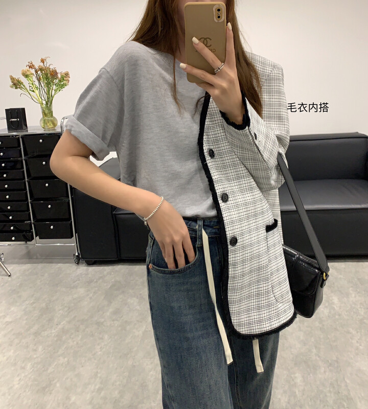 Original price 77.83! [VANESSA] Versatile round neck loose warm sweater 5695# OZQ