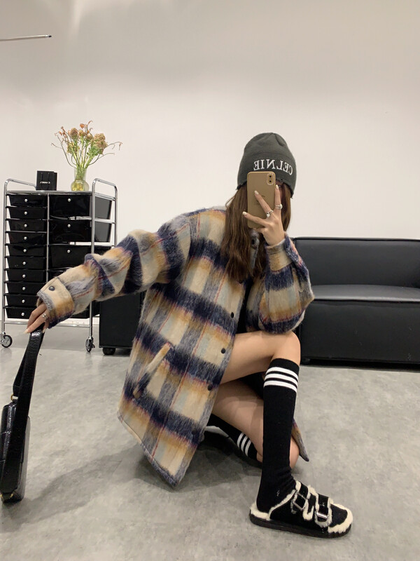 【VANESSA】Fashion woolen and cotton coat C-718# OZQ