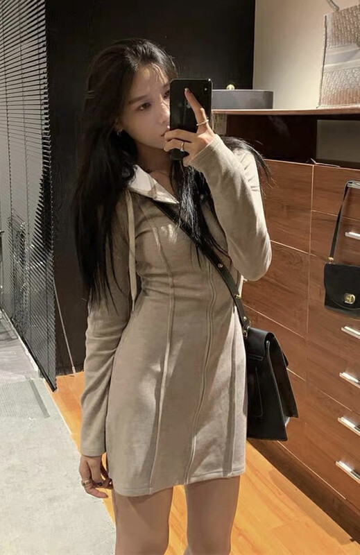 【JH】Internet celebrity short hooded dress 43258# PCZ