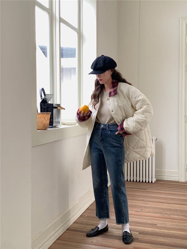【MEET ME】Slim and comfortable all-match jeans (only sell pants) 7073-1# L