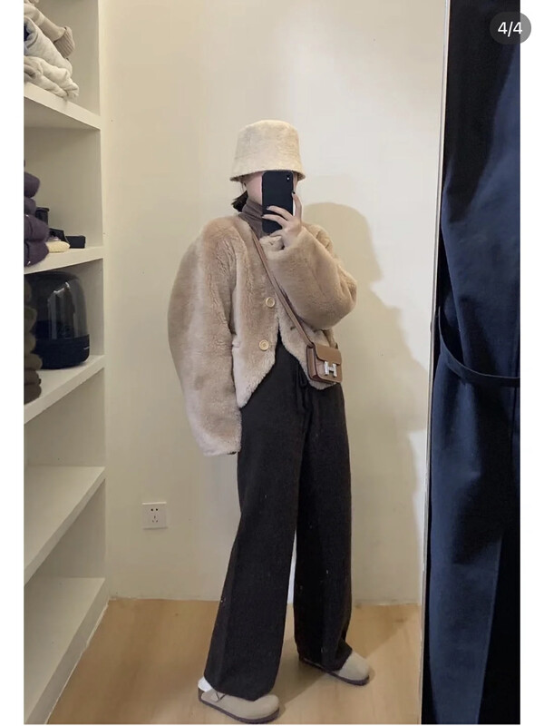 【MOMENT WITH YOU】Thickened loose casual pants 2M595# LSW