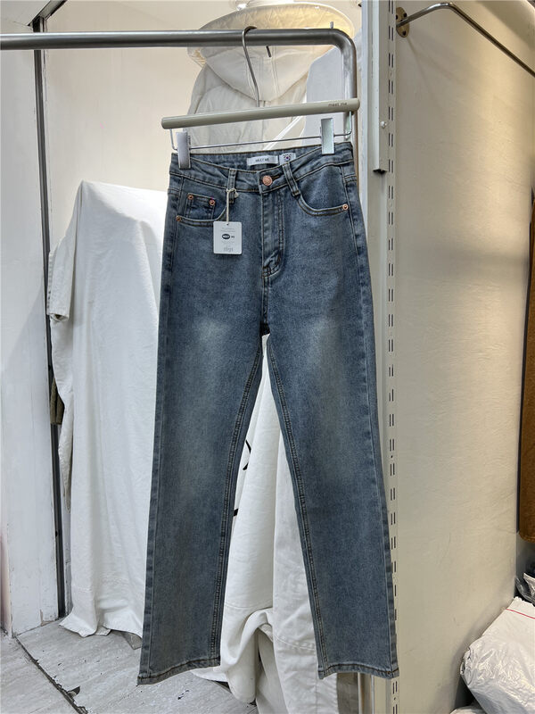 Original price 77.83! 【MEET ME】Slim and comfortable all-match jeans 61321# L