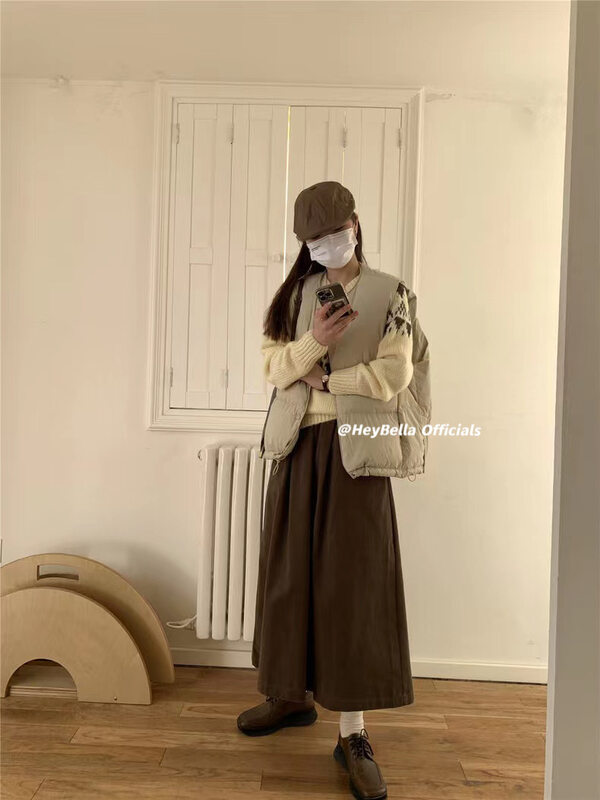 【HEY BELLA】Retro diamond fashion pullover all-match warm sweater B9821# L