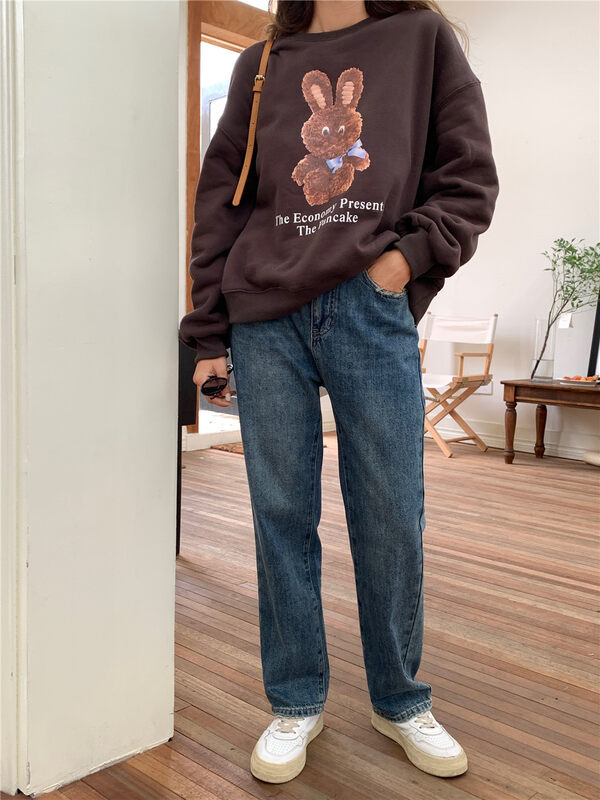 【MEET ME】Slim and comfortable all-match jeans (only sell pants) 81121# L